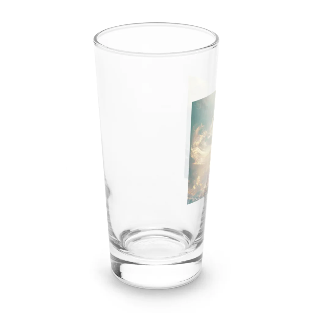 AQUAMETAVERSEの光の国からやってきたお姫様 アメジスト 2846 Long Sized Water Glass :left