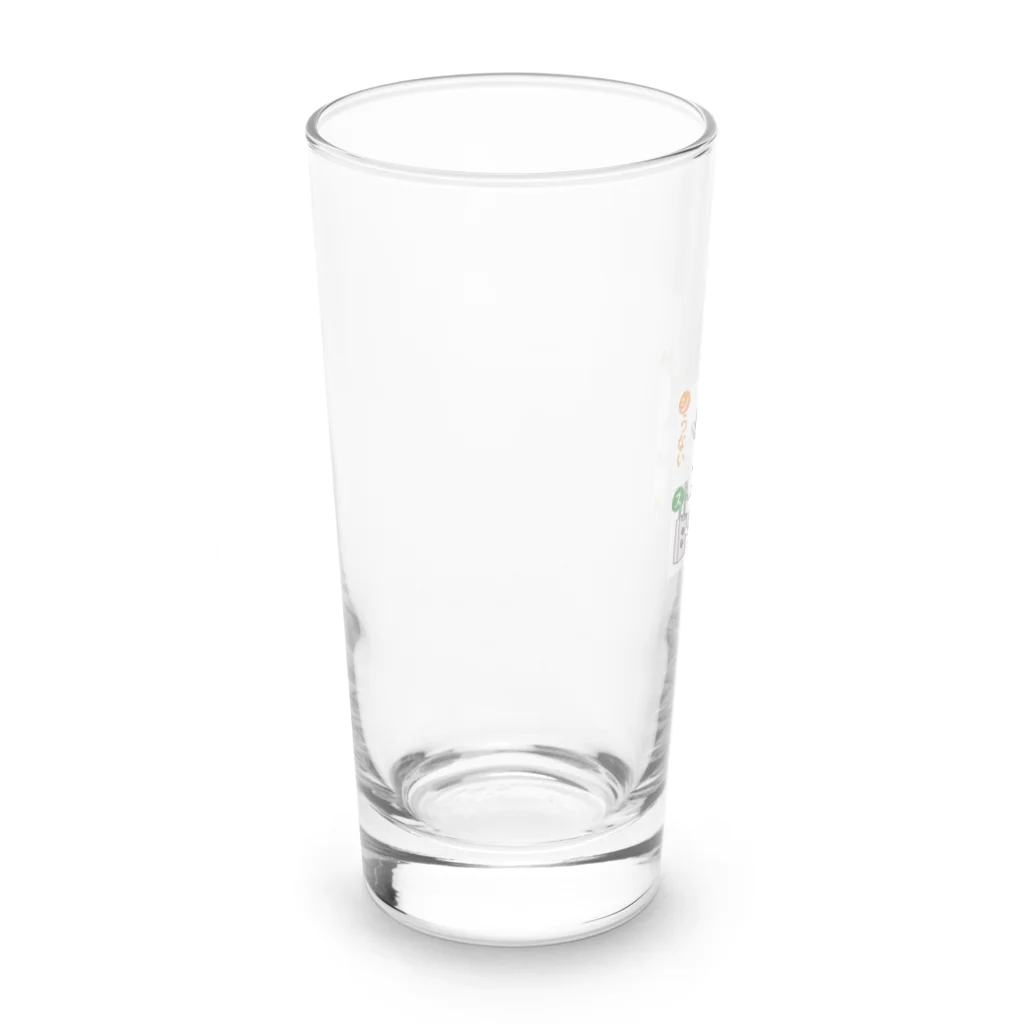 よっぴ～のしらぬにゃ〜 Long Sized Water Glass :left