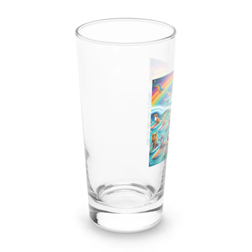 assorted goodsの賑やかサーフィン🏝️ Long Sized Water Glass :left