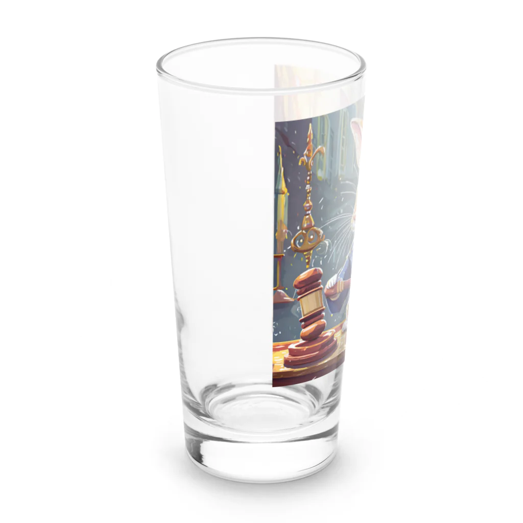 うさぎやの裁判官のうさぎ3 Long Sized Water Glass :left