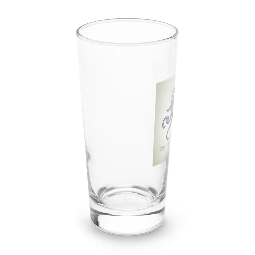 MEGROOVEのクラゲの子 Long Sized Water Glass :left