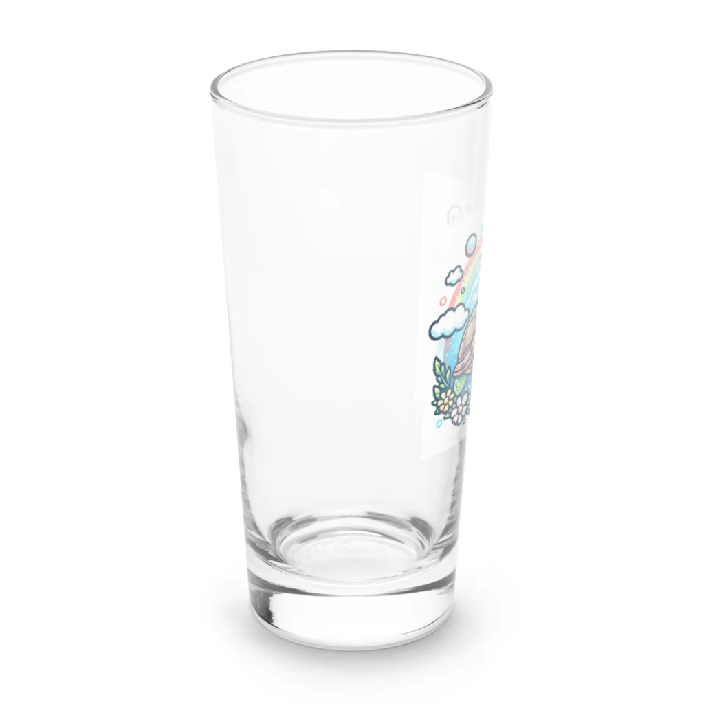 toto444のかわいいカメ Long Sized Water Glass :left