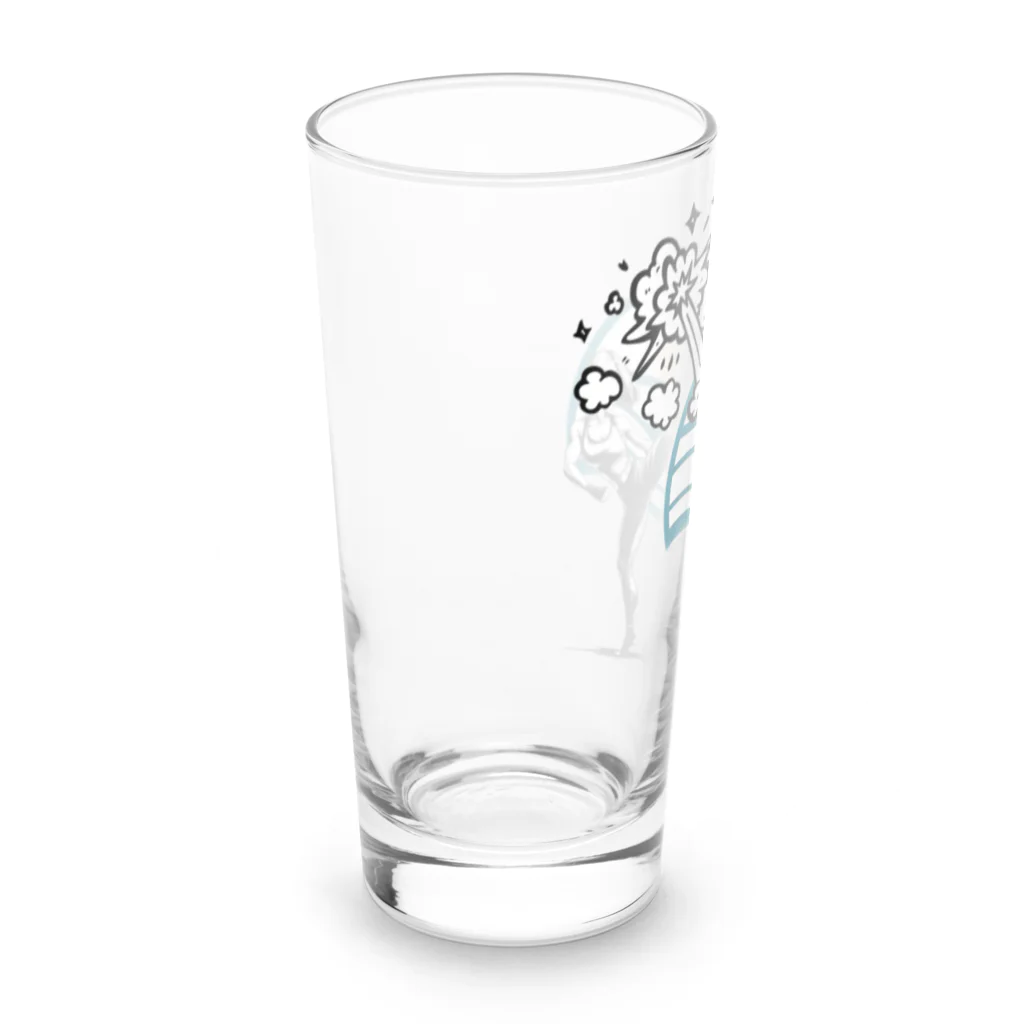 Namataのkick something up Long Sized Water Glass :left