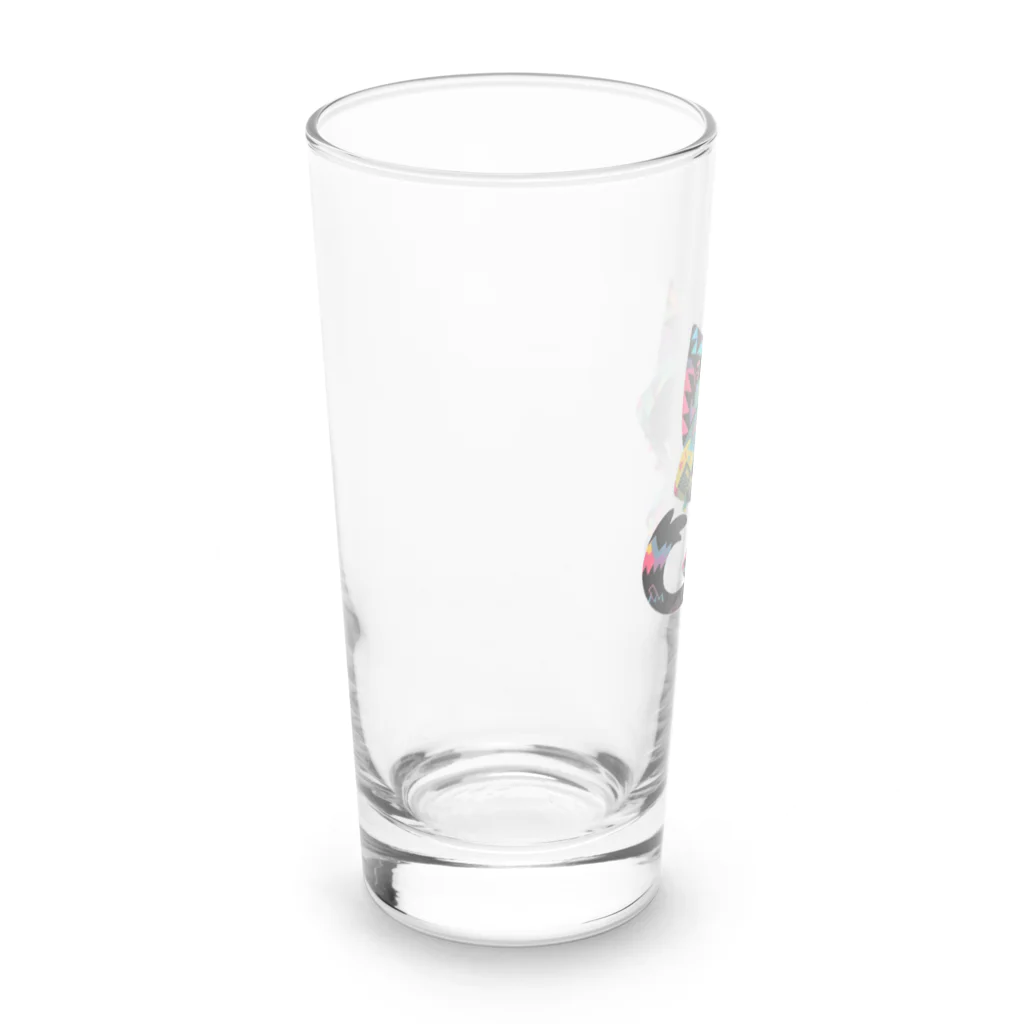 ヒロのぎざくろくん Long Sized Water Glass :left