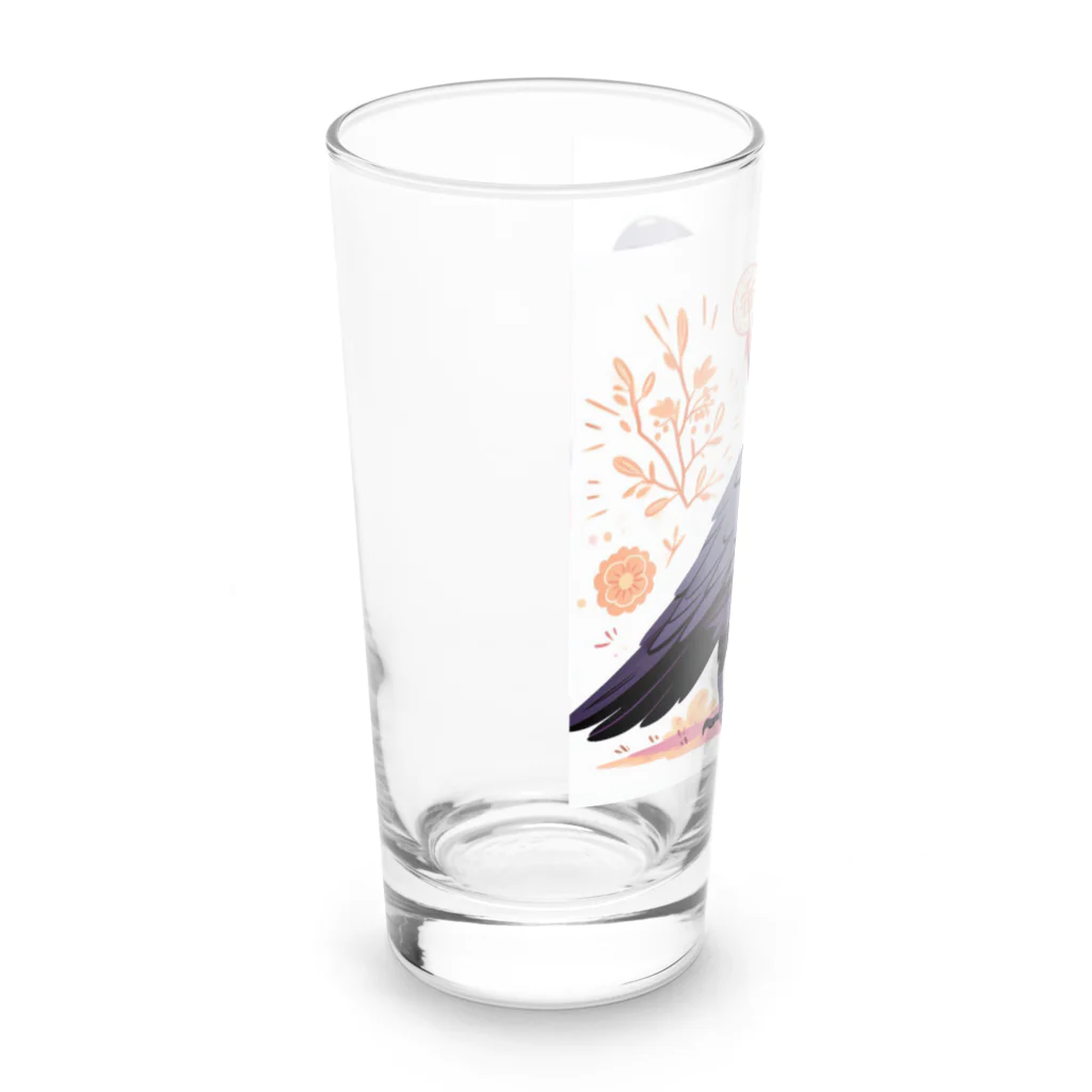 yos-1292583のクロウ　したくない Long Sized Water Glass :left