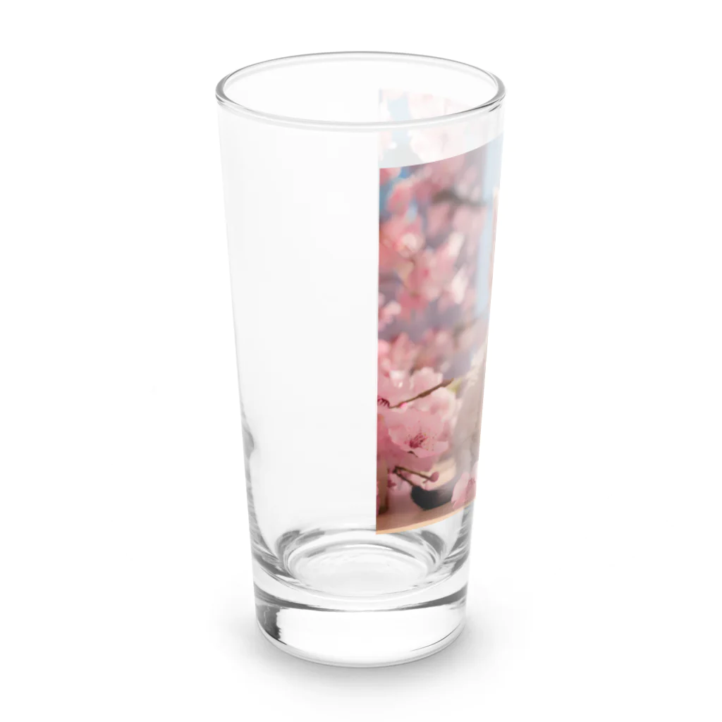 skiponsbの子猫グッズ Long Sized Water Glass :left