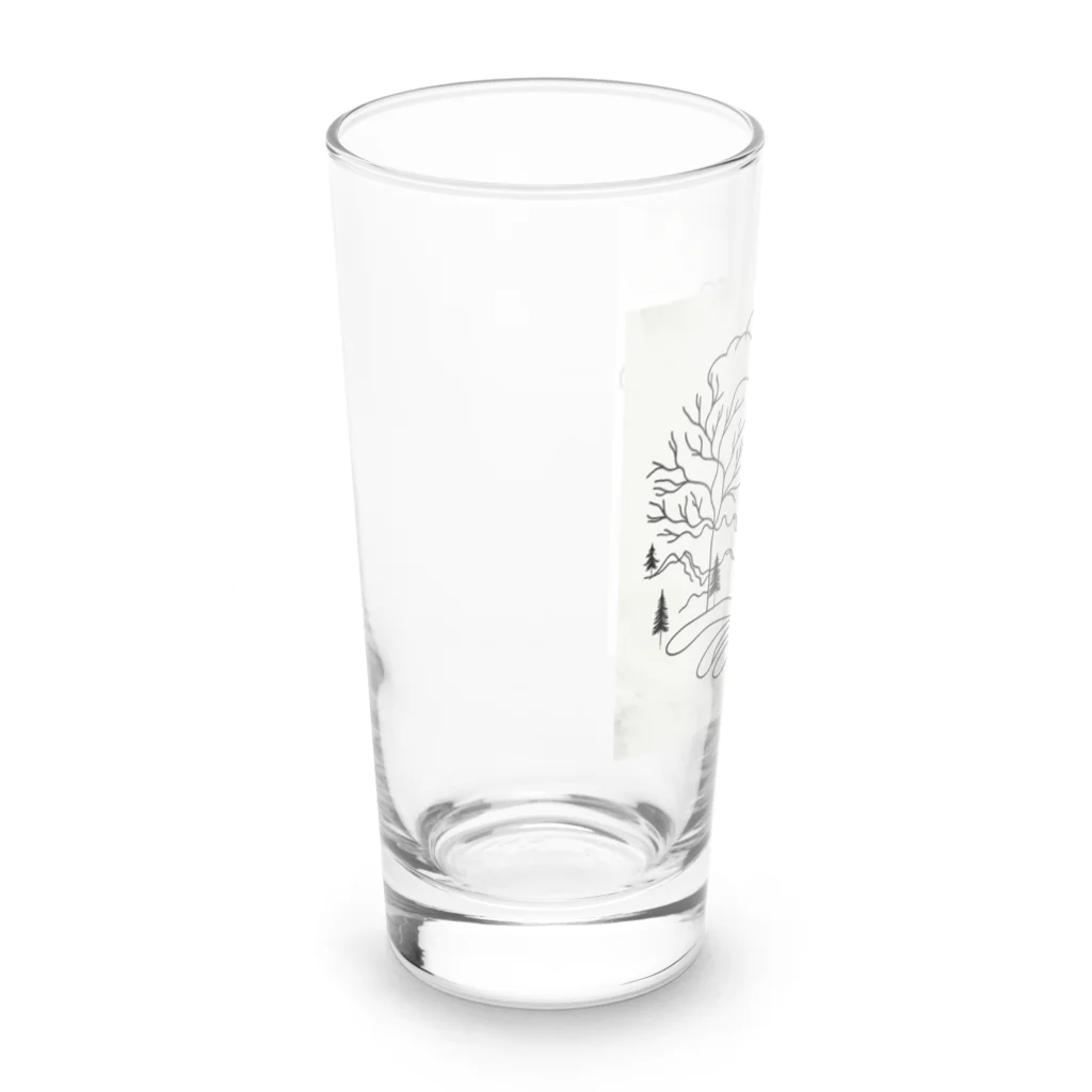 OFAFOのBudda/ブッダ Long Sized Water Glass :left