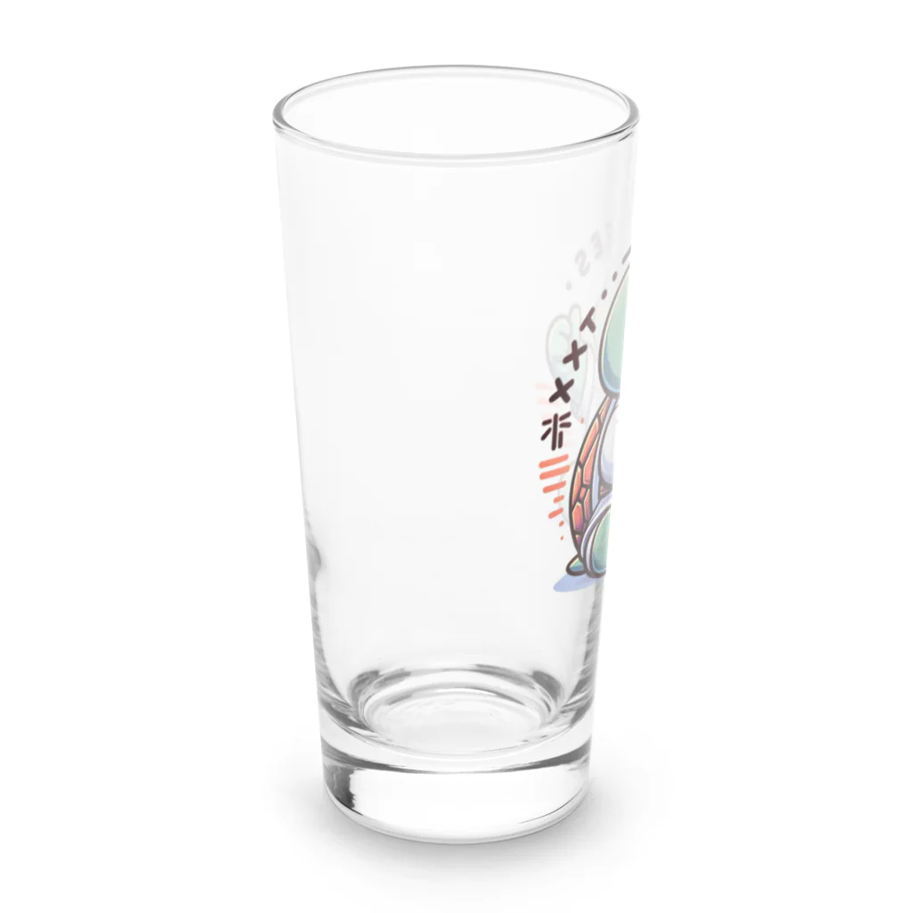 Mushikingの武道カメ Long Sized Water Glass :left