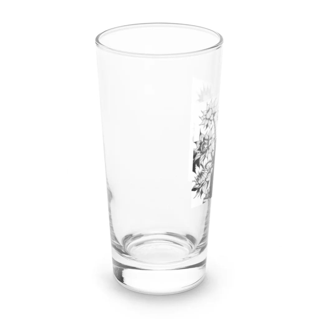 電子のお絵描き屋さんのCool Girl Long Sized Water Glass :left