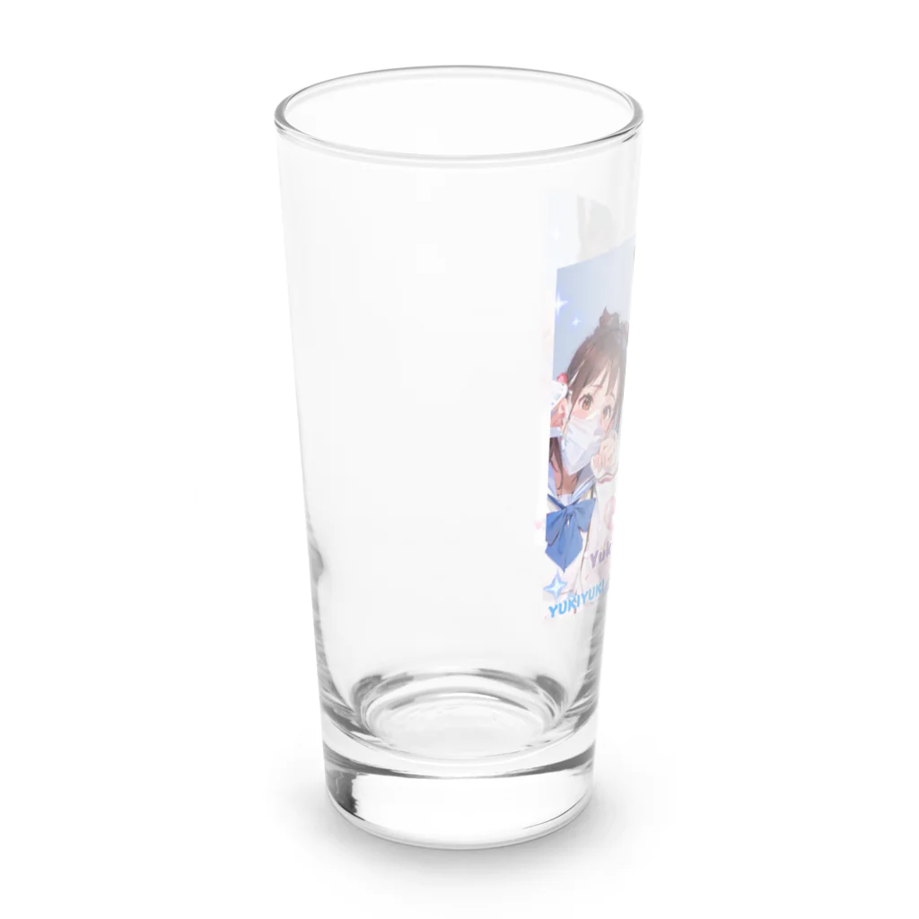 midori_kawaのYuki&JK セーラー服コラボ 夢をつかみ取れ❗️ Long Sized Water Glass :left