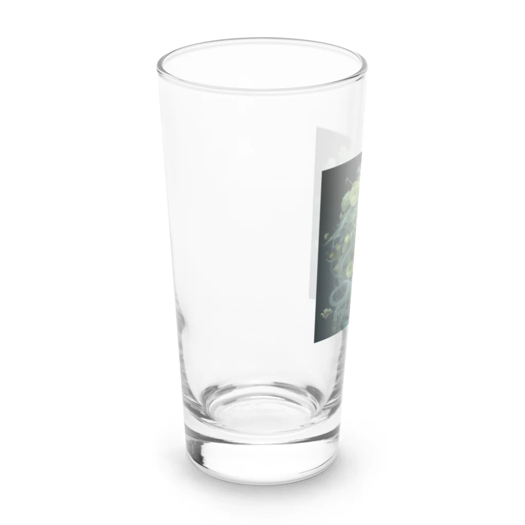 AQUAMETAVERSEのグリーン好きの女性　なでしこ1478 Long Sized Water Glass :left