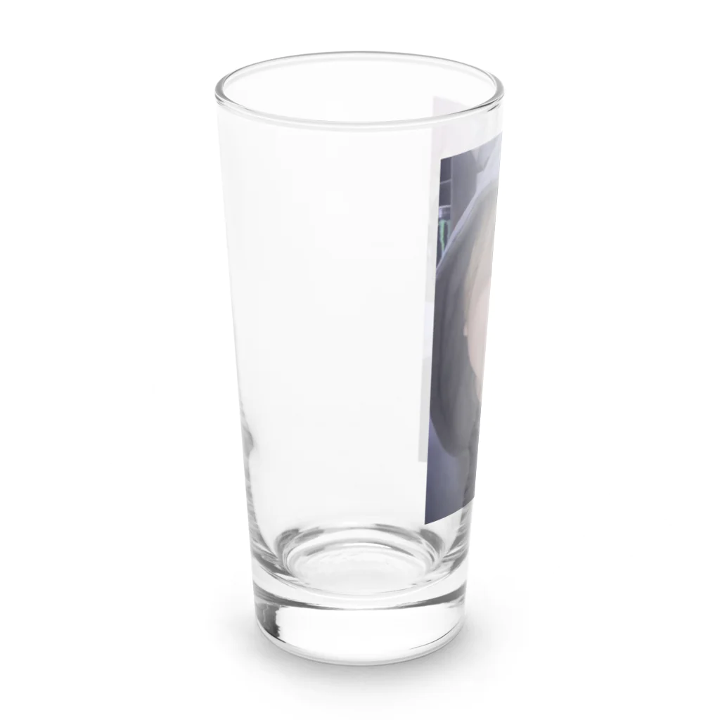 もるにゃのTikTOKr もるにゃ Long Sized Water Glass :left