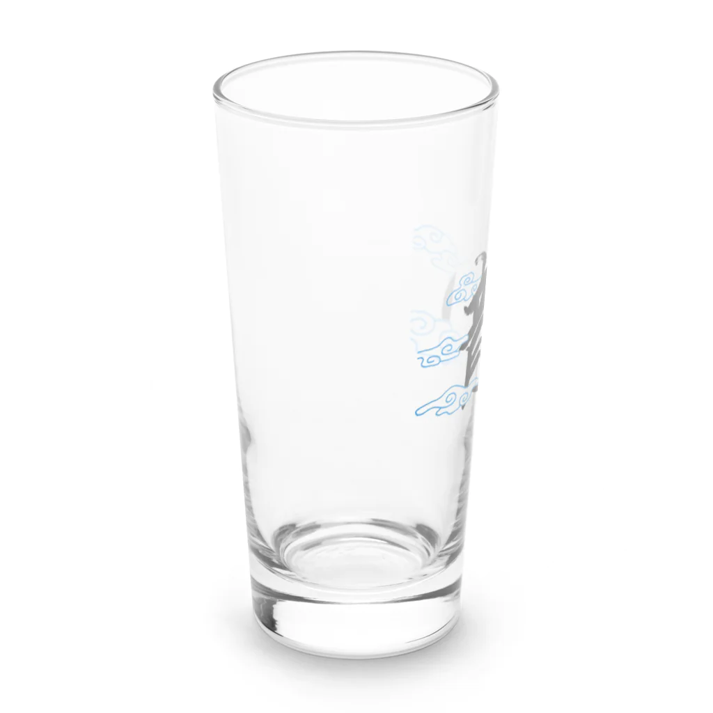 ten-ten-tenの運気が上がりそうな漢字 Long Sized Water Glass :left