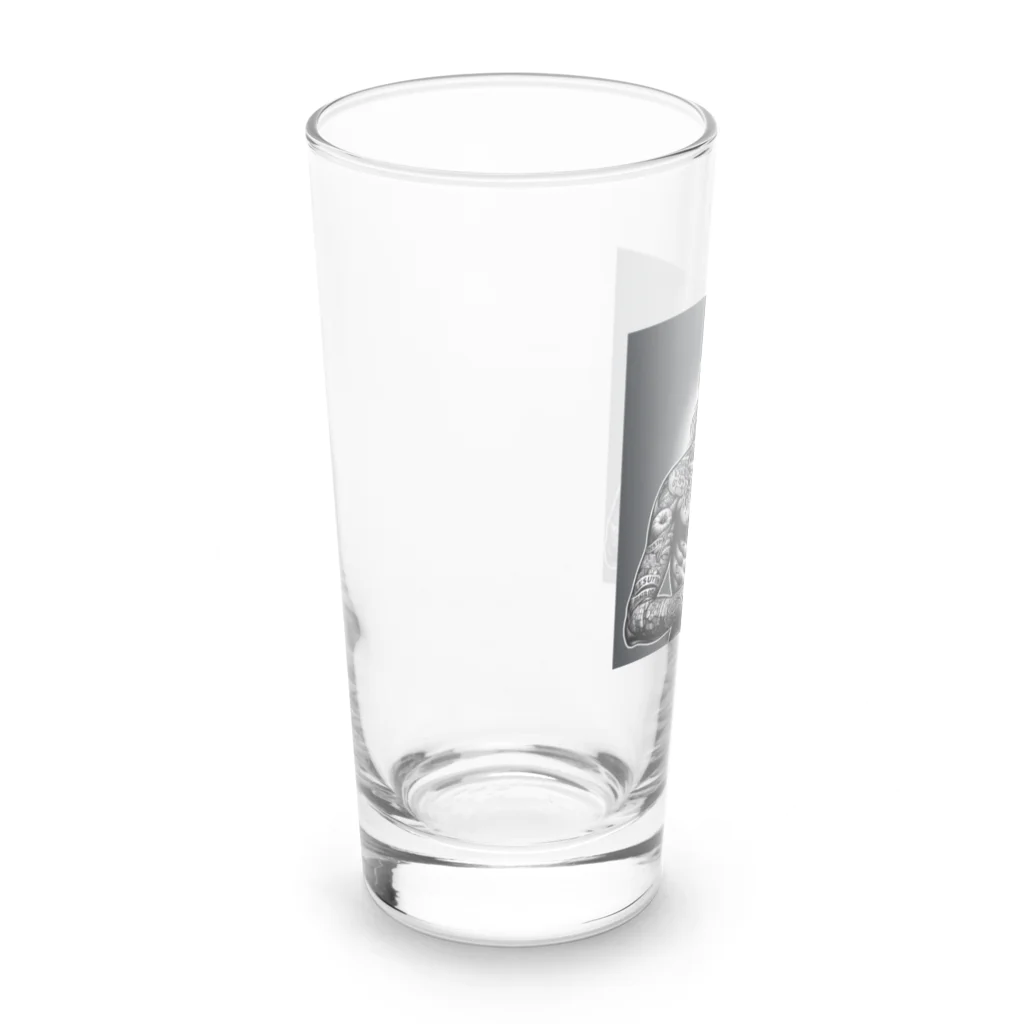 JUSCREATEの刻まれた信仰 Long Sized Water Glass :left