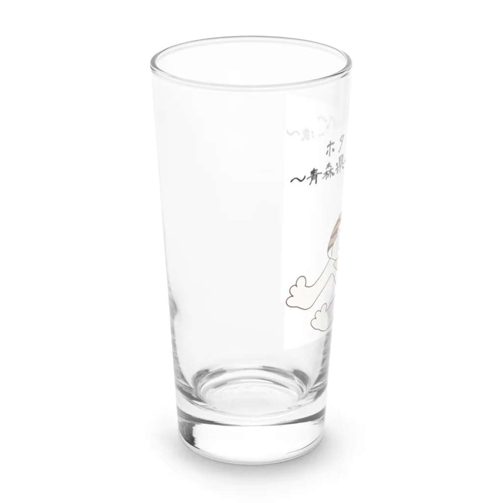 俺のホタテ屋さんの俺のホタテ黒之助Ｖｅｒ． Long Sized Water Glass :left