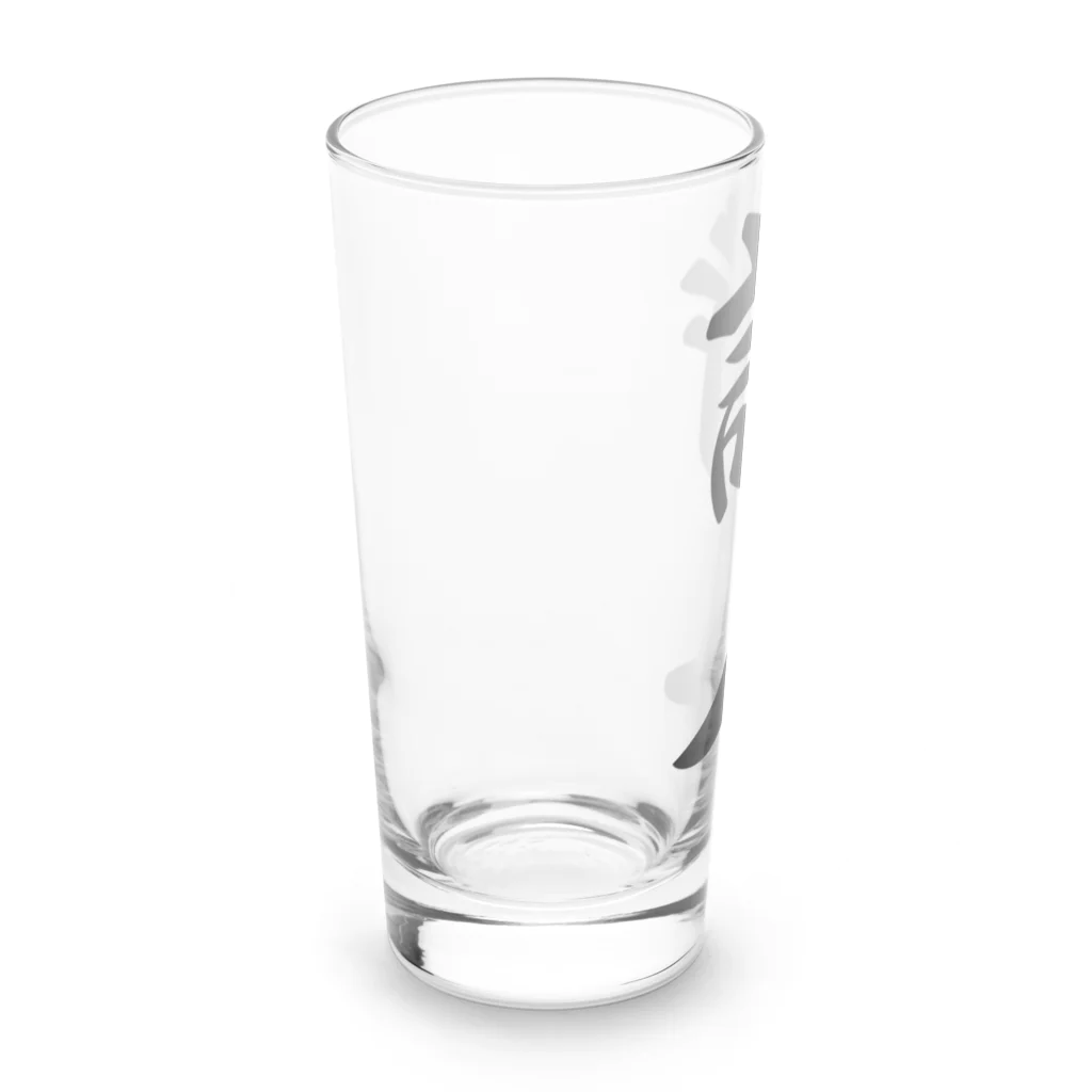 着る文字屋の詩人 Long Sized Water Glass :left