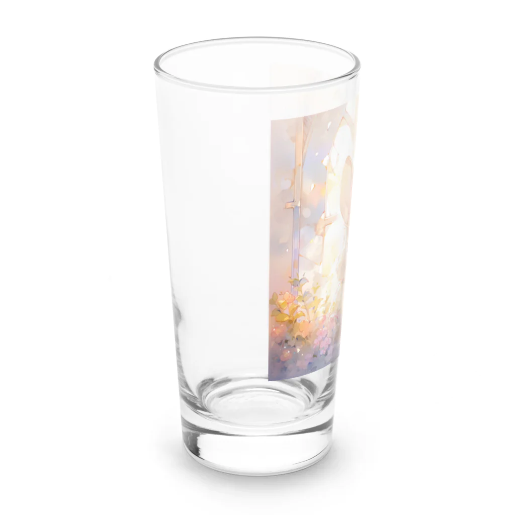 はなうさまほのうさぎとステンドグラス②｡.:*･ﾟ Long Sized Water Glass :left