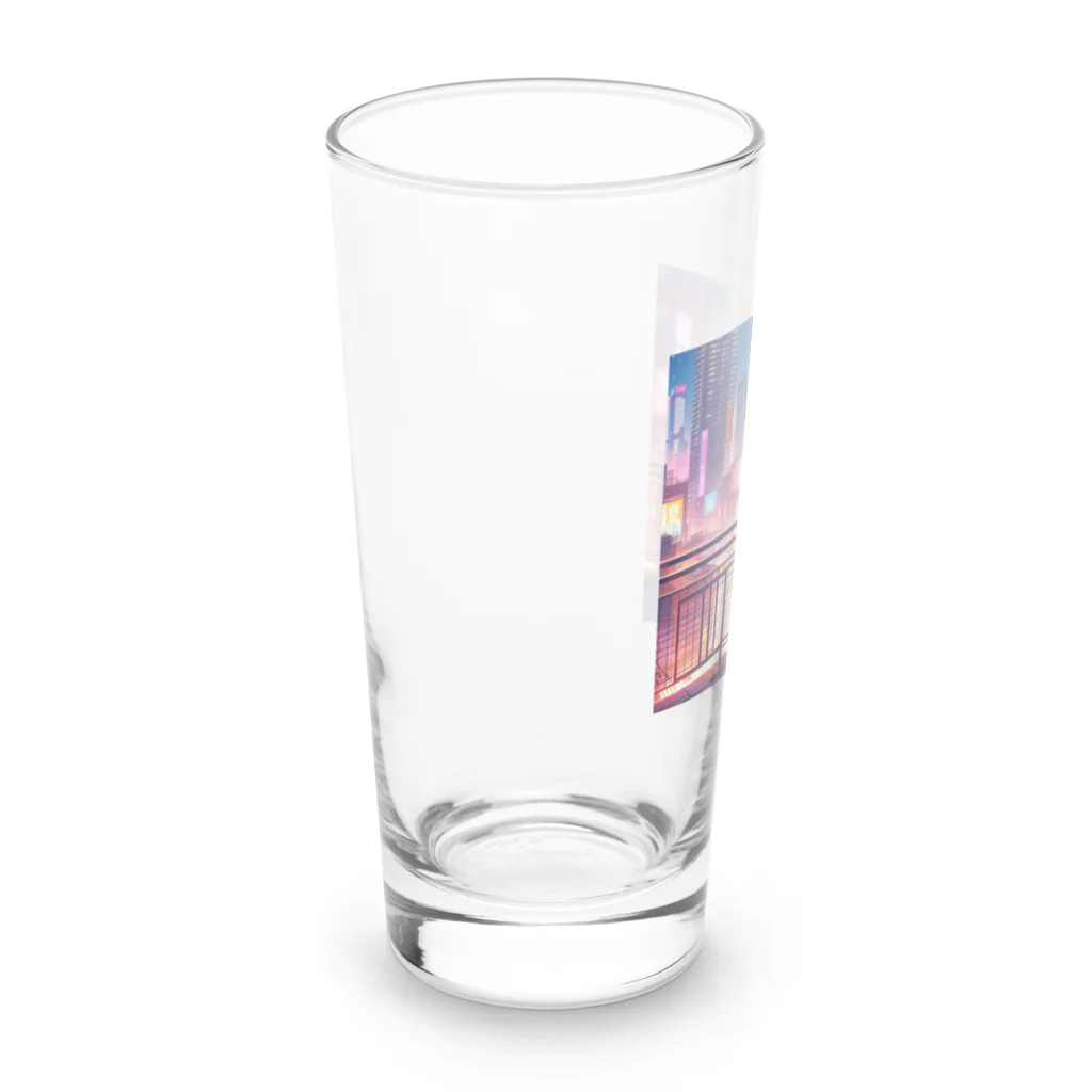 hestiaprayerのネオン街少女 Long Sized Water Glass :left