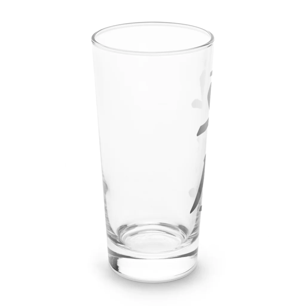 着る文字屋の車屋 Long Sized Water Glass :left