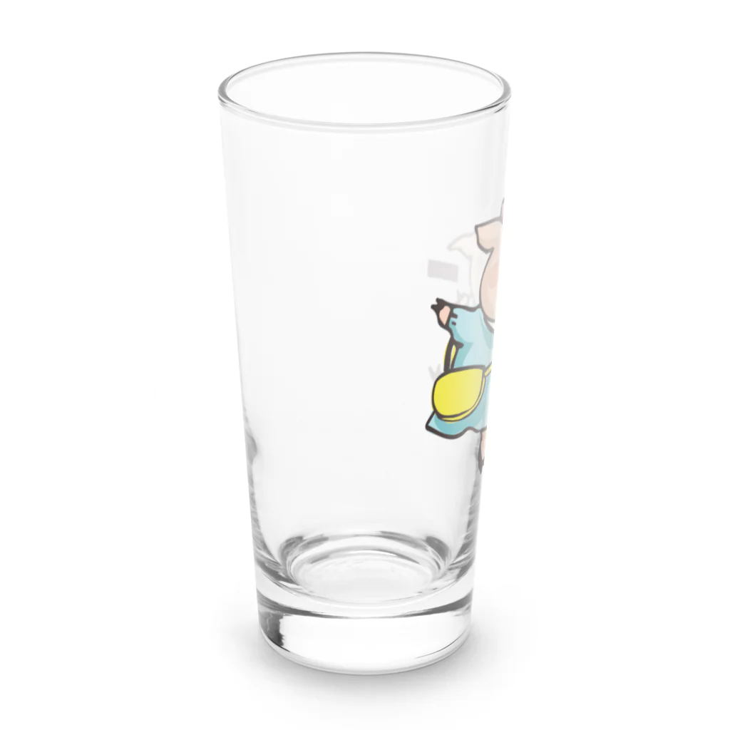 ピポン（がなはようこ/辻岡ピギー）のピポンイラスト-05 Long Sized Water Glass :left