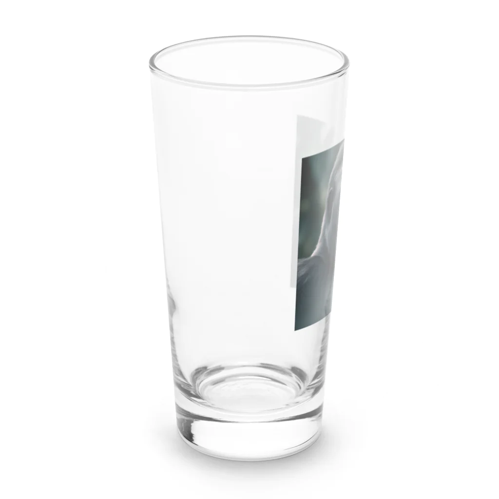 ふぶにゃんのイケメンゴリラ Long Sized Water Glass :left