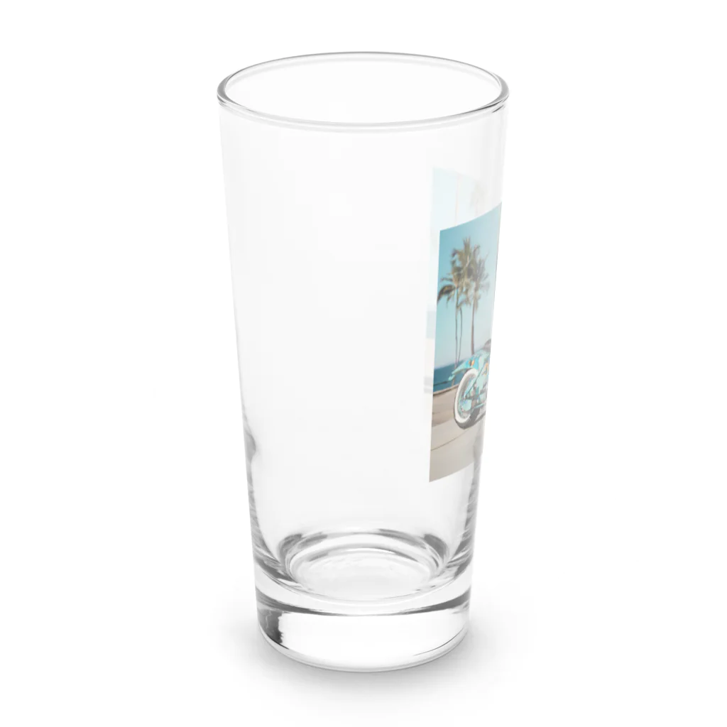 Hisagonのモーターサイクル Long Sized Water Glass :left