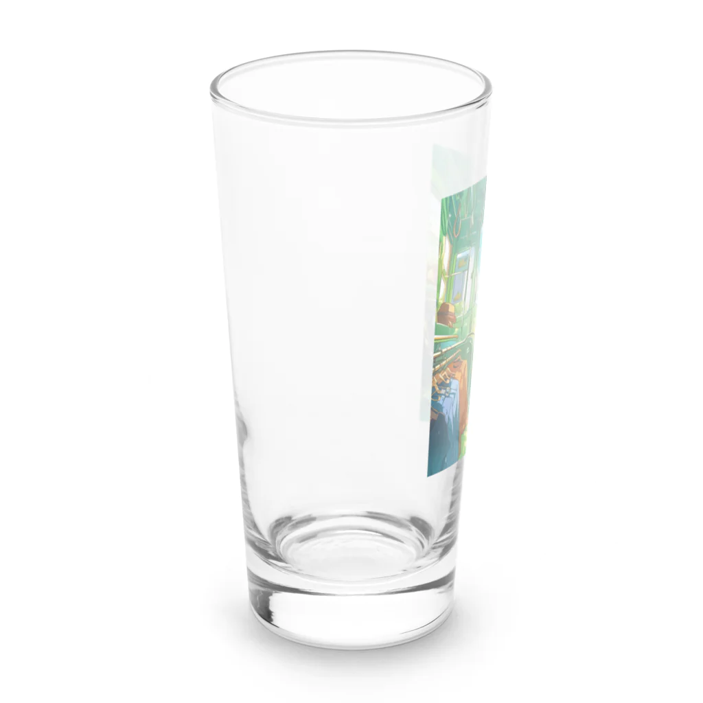 シロクマペンギンのトレインアパレルショップ Long Sized Water Glass :left