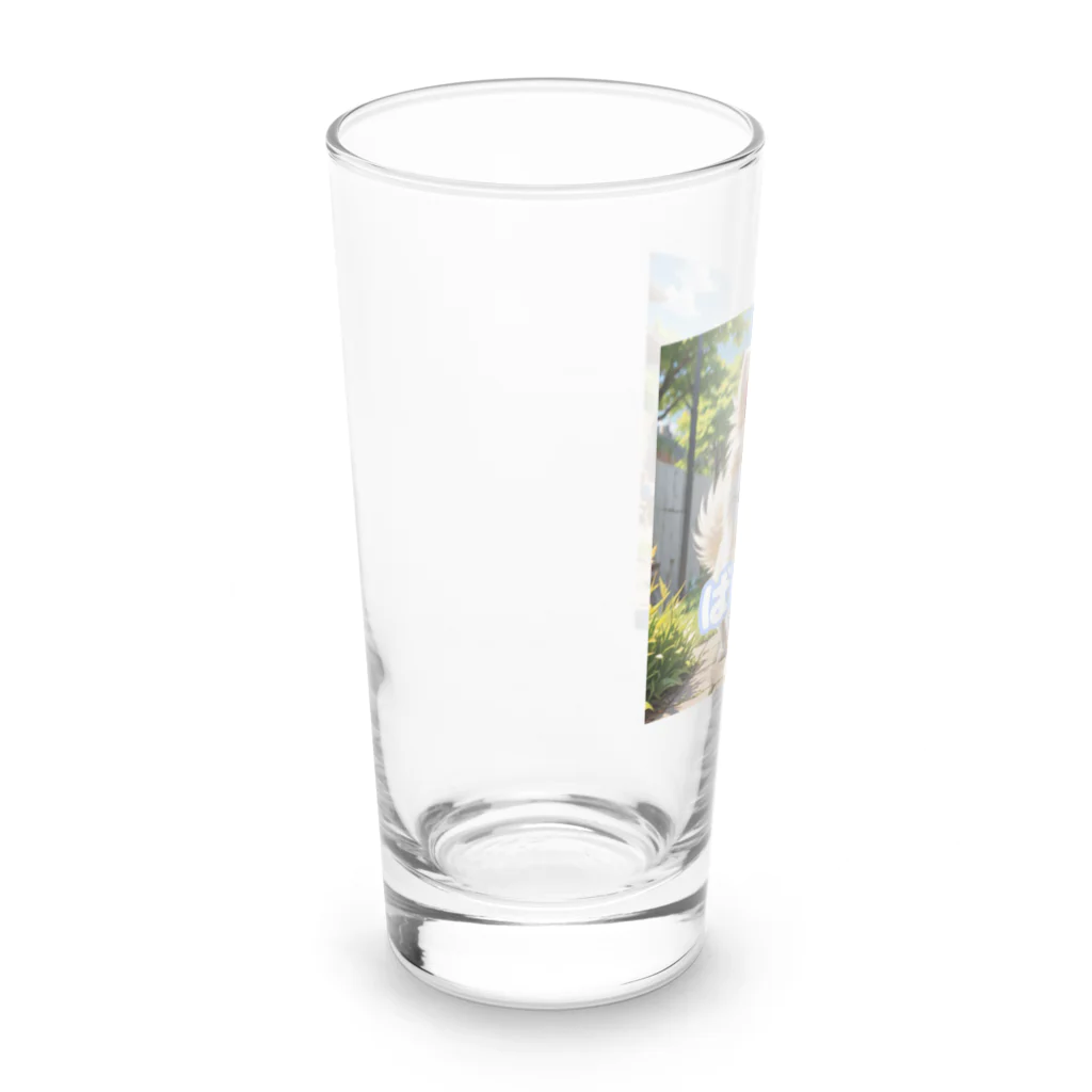 tagamiya7の可愛く別れを告げるポメチワ Long Sized Water Glass :left