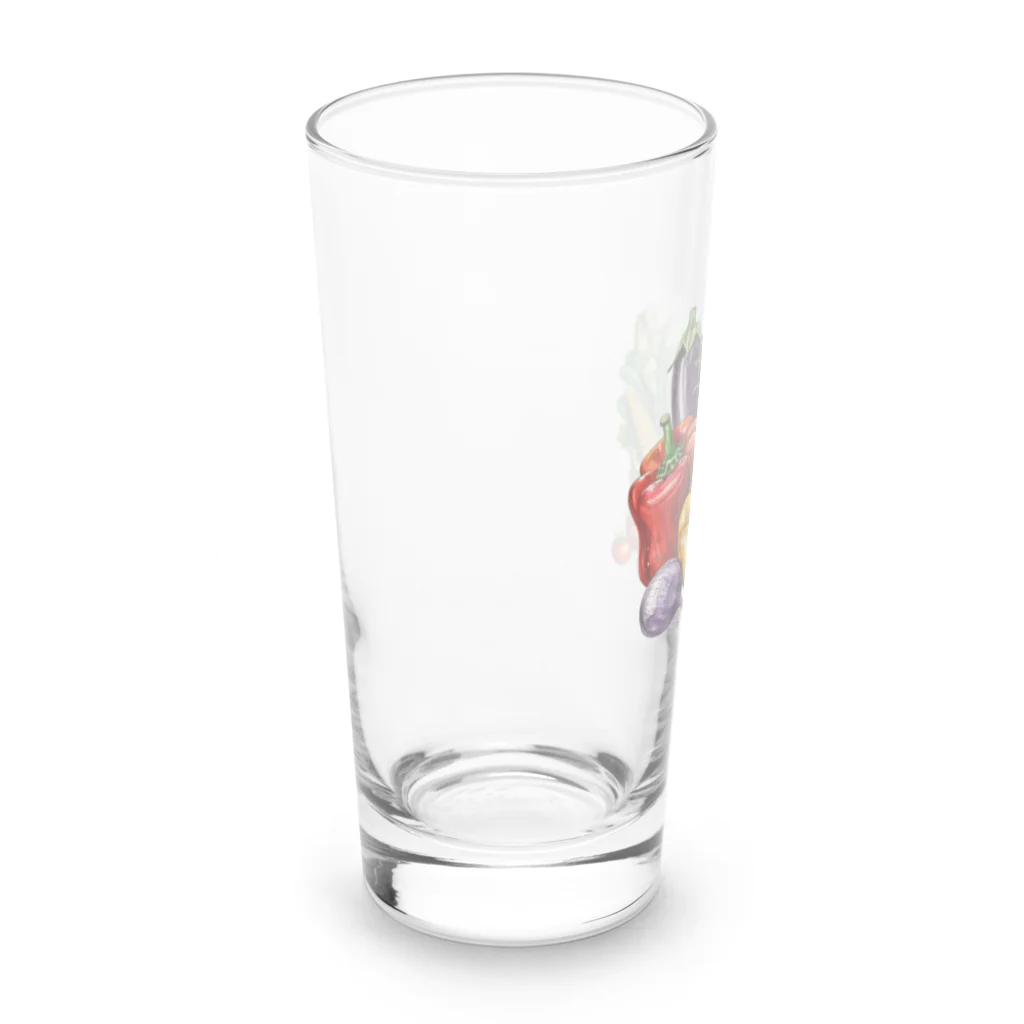 MistyStarkの野菜生活　#001 Long Sized Water Glass :left