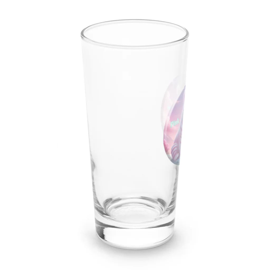 bebebabyのピンクタイガーのラブリーちゃん Long Sized Water Glass :left