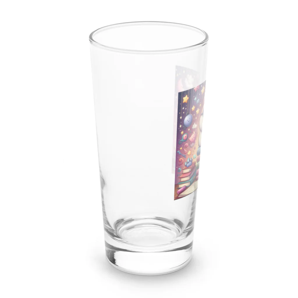 Akiraの猫 Long Sized Water Glass :left