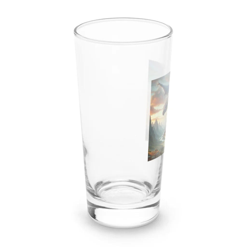 ヤオガミショップの竜の覇者シリーズ Long Sized Water Glass :left