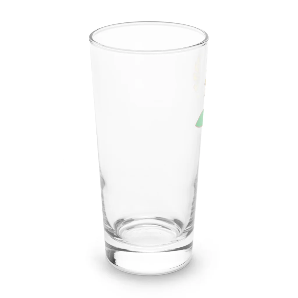 So湖いらの「誕生月花びわこ」8月ひまわりロンググラス Long Sized Water Glass :left