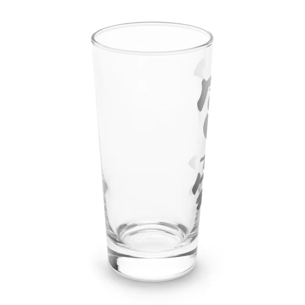 着る文字屋の富豪 Long Sized Water Glass :left