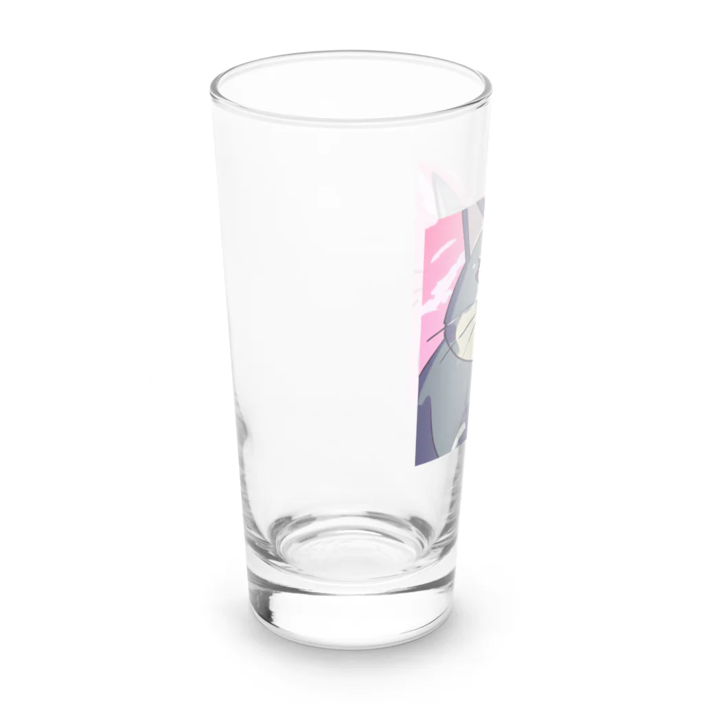 burebiの怒る猫 Long Sized Water Glass :left