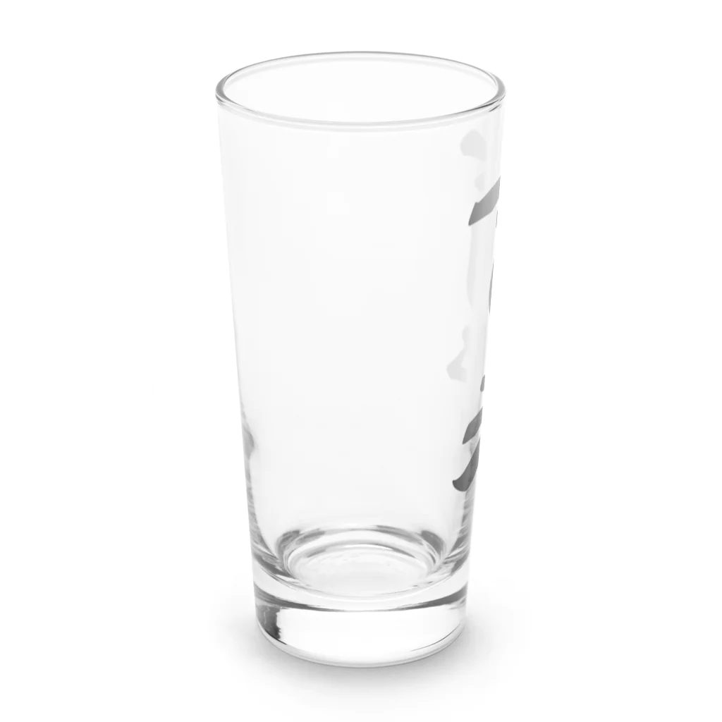 着る文字屋の盲者 Long Sized Water Glass :left