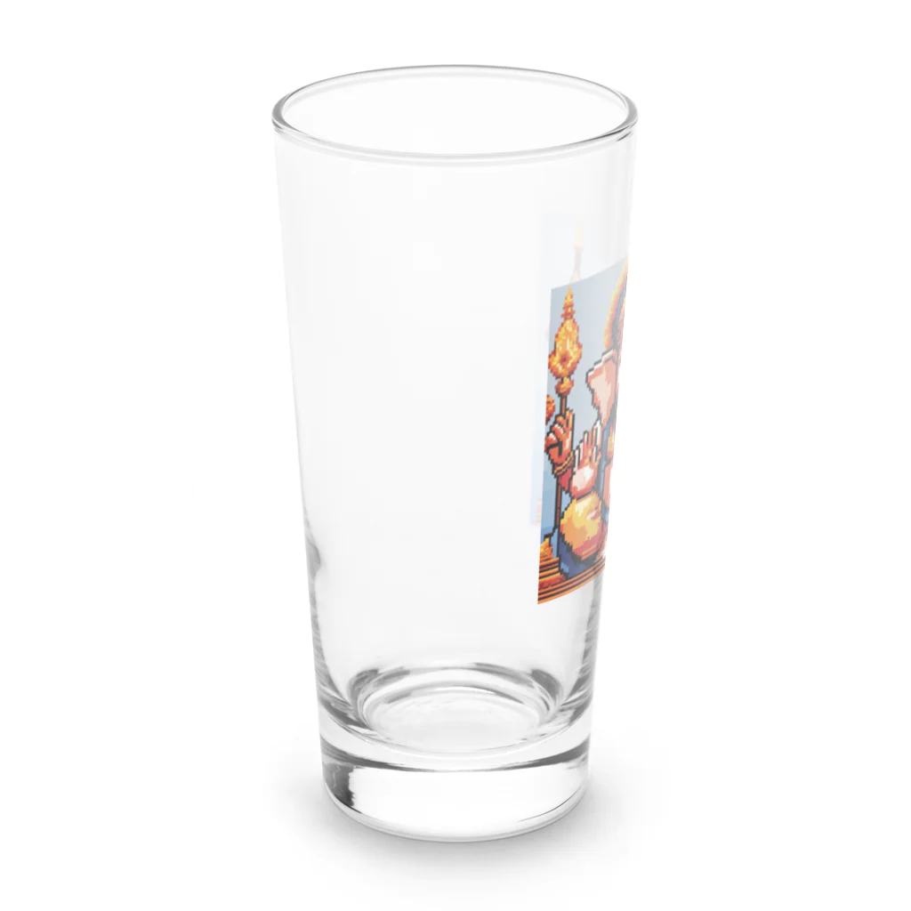 ganeshaの人々を励ますガネーシャ Long Sized Water Glass :left