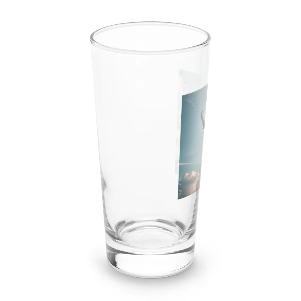 Dragon Designのエレファントインザスカイ Long Sized Water Glass :left