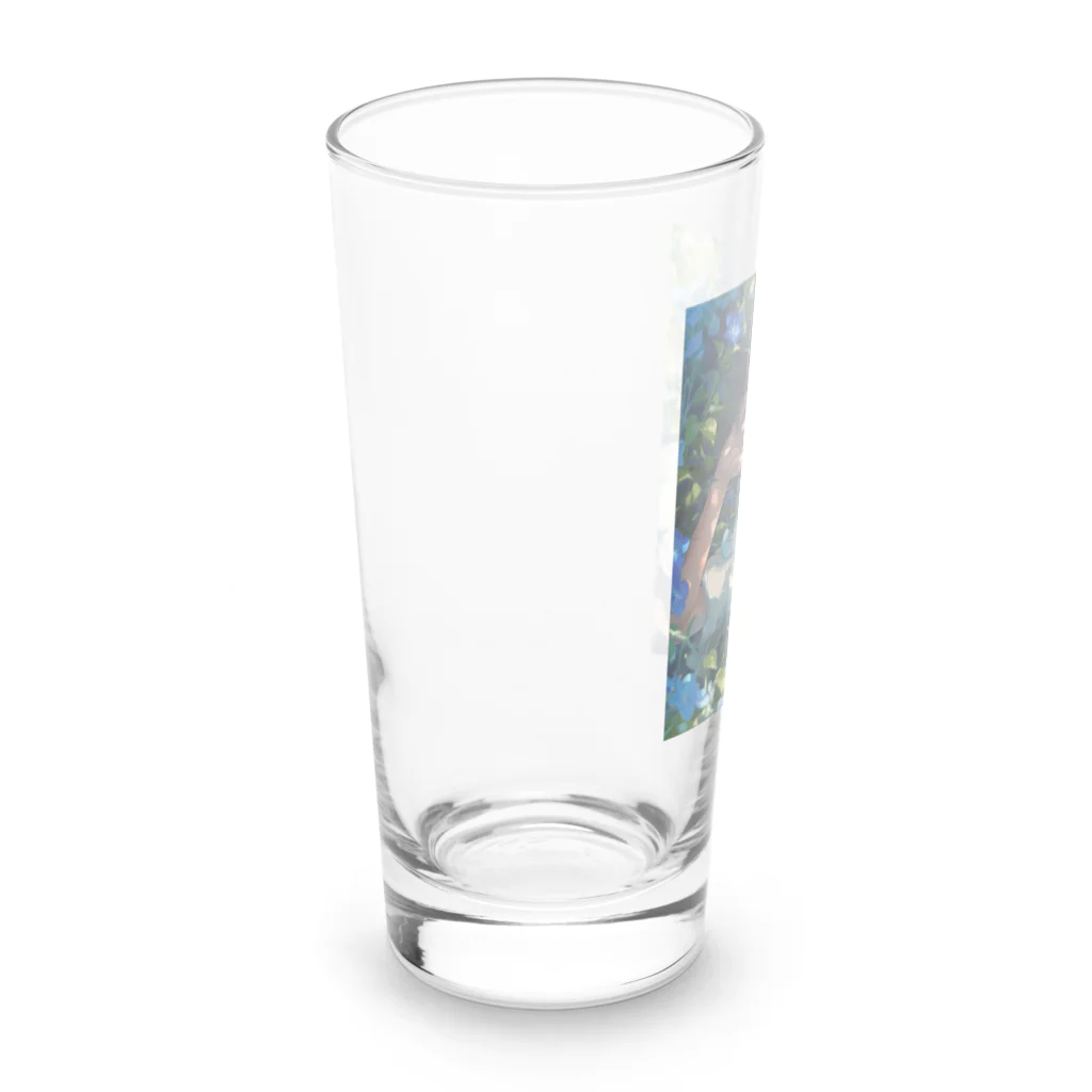 AQUAMETAVERSEの寝ぼけ顔　なでしこ1478 Long Sized Water Glass :left