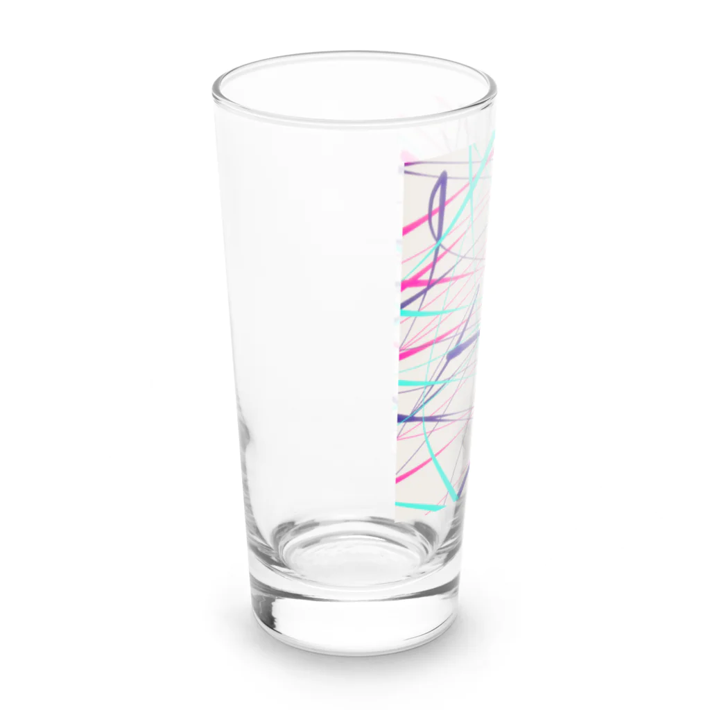 納豆ごはんの電流 Long Sized Water Glass :left