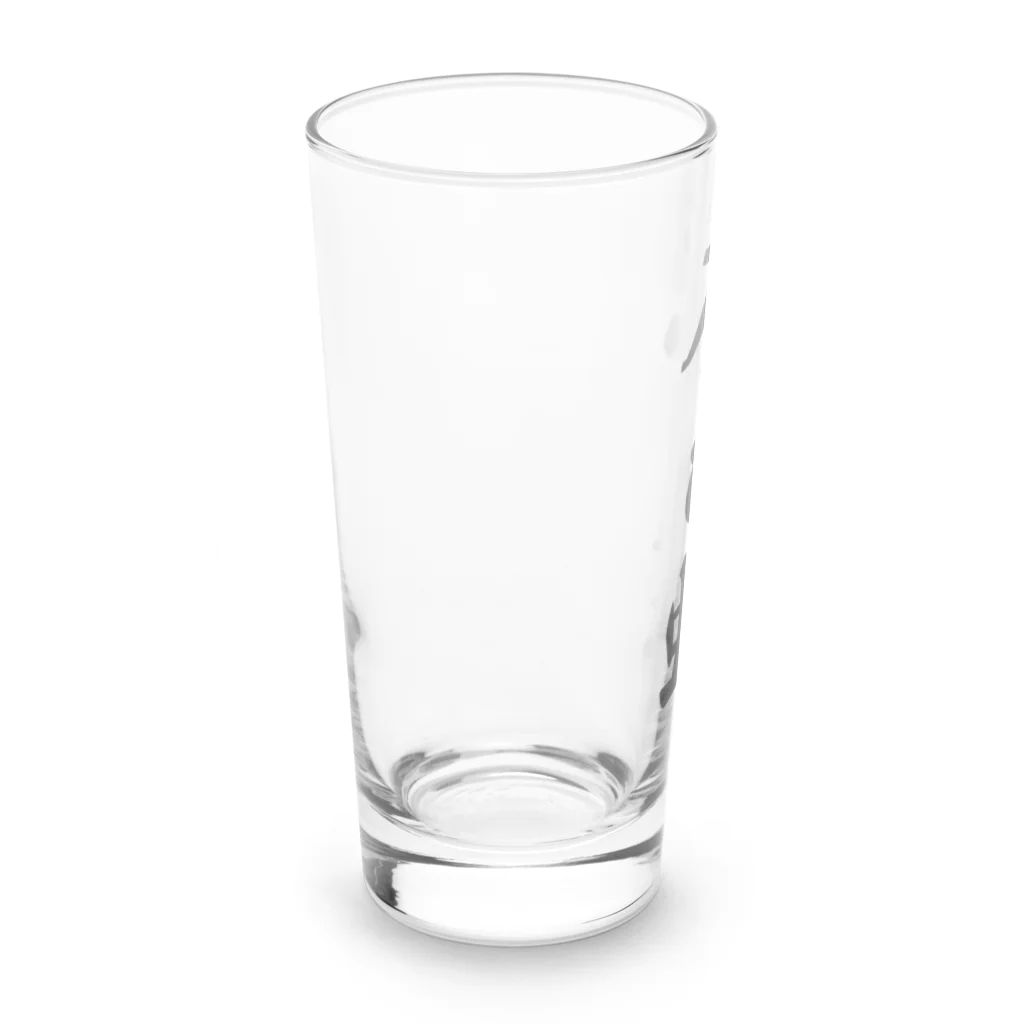 着る文字屋の夜の蝶 Long Sized Water Glass :left