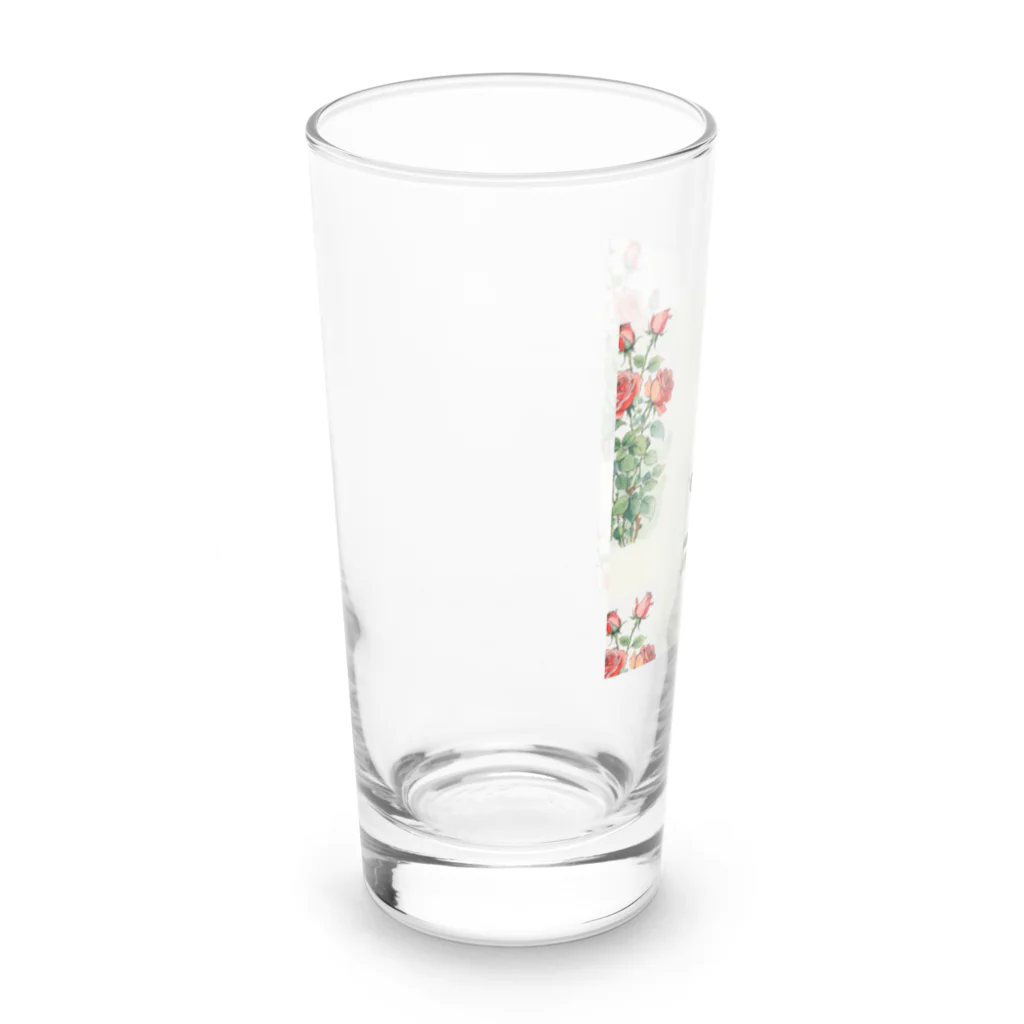 (っ◔◡◔)っ ♥ Le Petit Trésor ♥の𝕽𝖔𝖘𝖊’𝖘 𝕲𝖗𝖊𝖊𝖙𝖎𝖓𝖌 Long Sized Water Glass :left