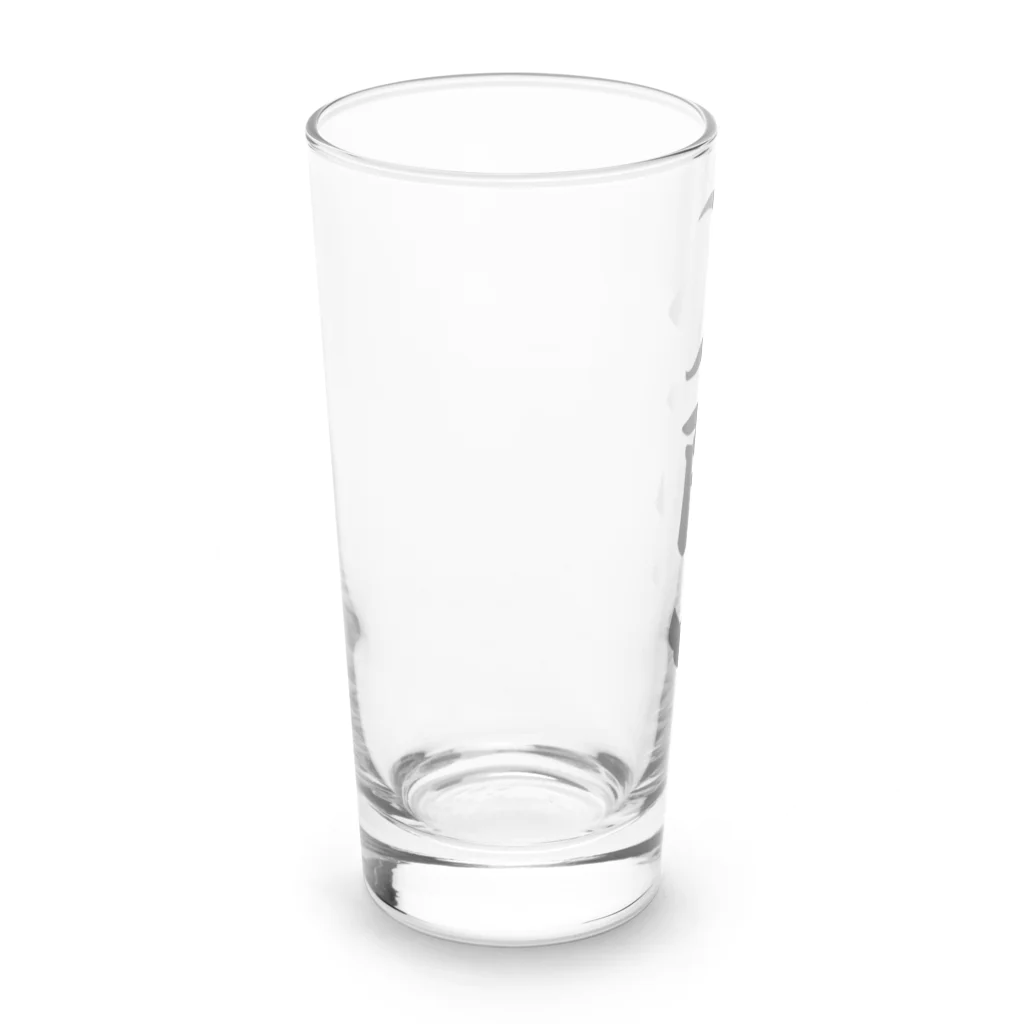 着る文字屋の入院中 Long Sized Water Glass :left