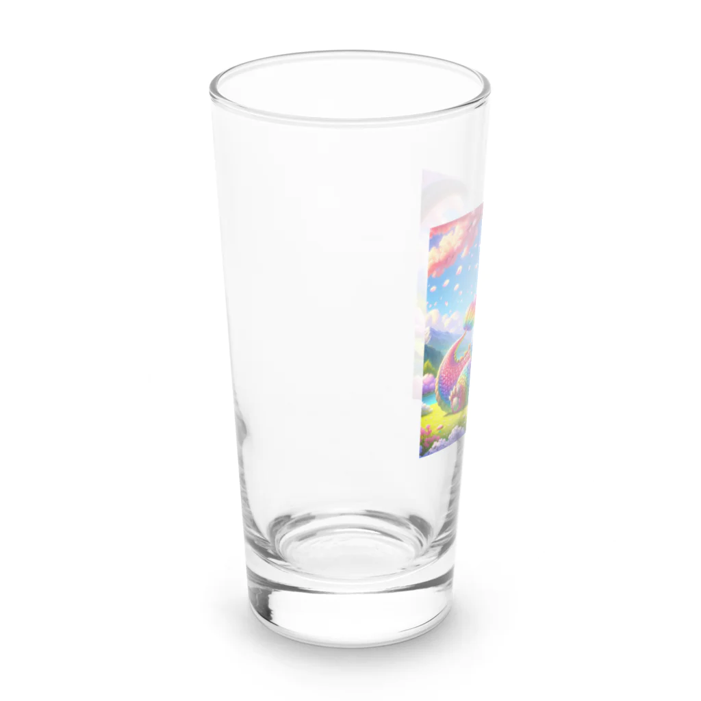 ふわもこパラダイスのルミナリア Long Sized Water Glass :left
