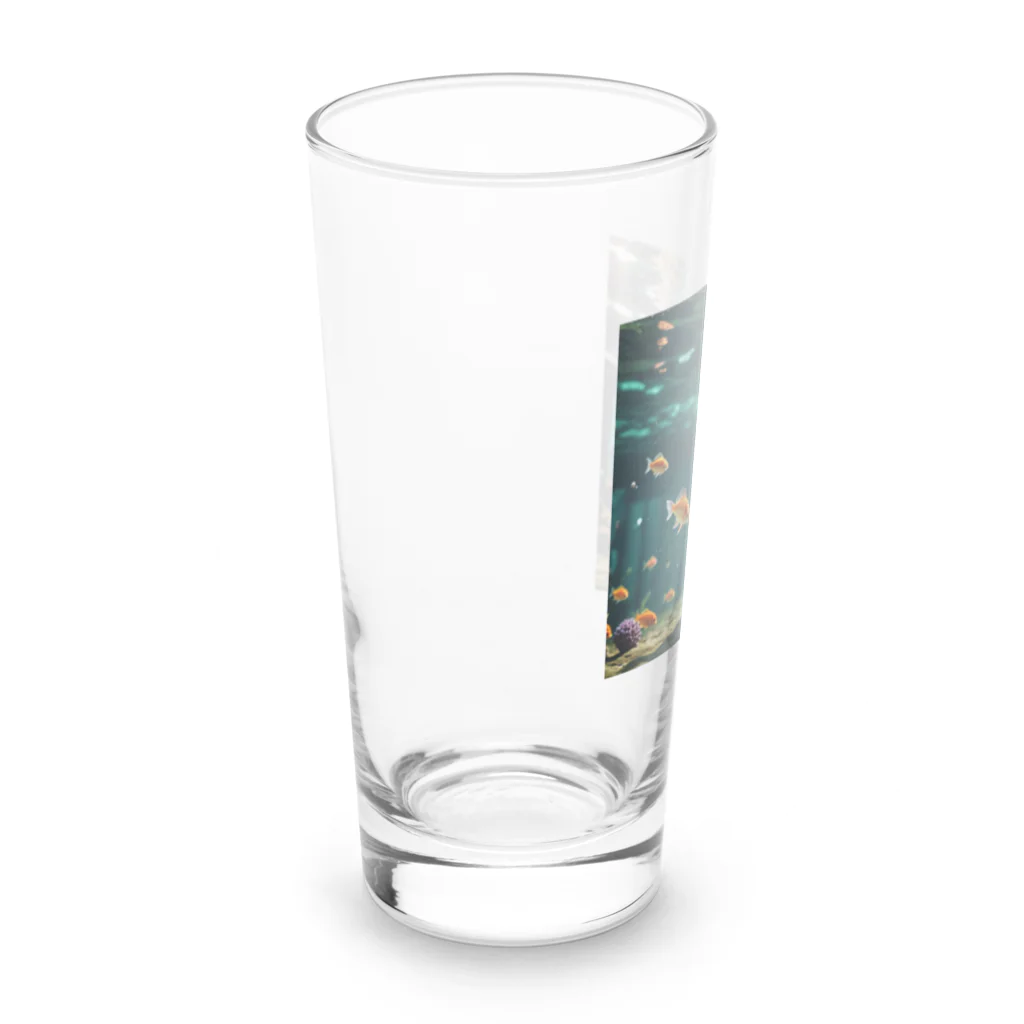 sion1010の泳ぐ猫グッズ Long Sized Water Glass :left