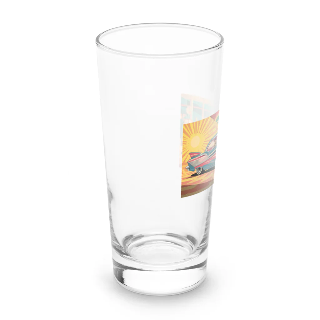 mochika21のレトロな車 Long Sized Water Glass :left