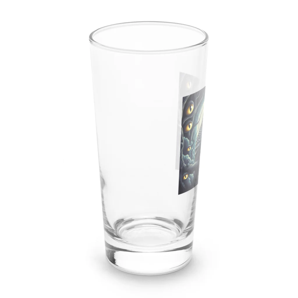 かんぱい工房のホラーセキセイインコ Long Sized Water Glass :left