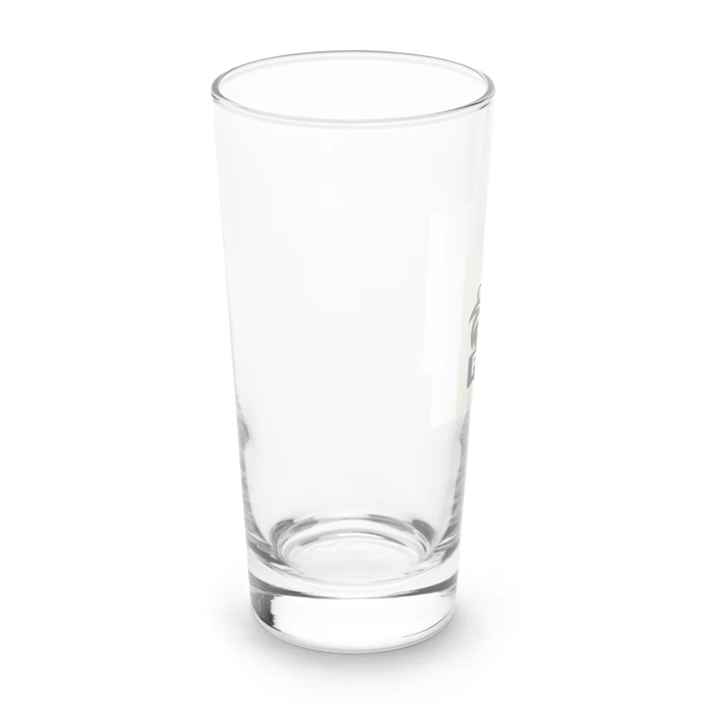 juten8の鶏肉チップスのロゴ Long Sized Water Glass :left