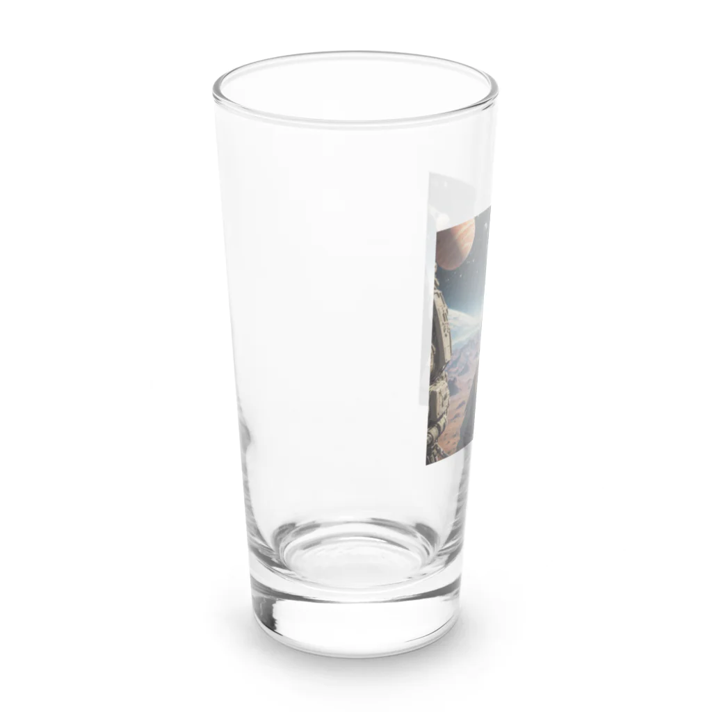 roogerの宇宙猫1 Long Sized Water Glass :left