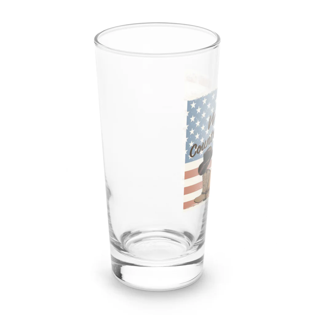 country music house !の2024 Country Music Long Sized Water Glass :left